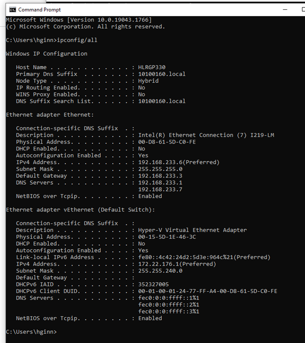 IPConfig/All: What it is and How to Run – Taos Ski Valley